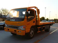 程力厂家直销一托二清障车 道路救援车