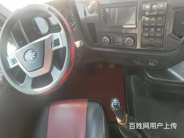 出售个人二手解放9.6米平板载货车 前四后八 国五 - 图片 7