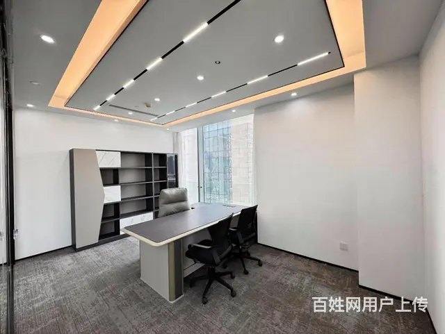 真实地铁，精装带办公家具，边套采光极好70方至300方 - 图片 4