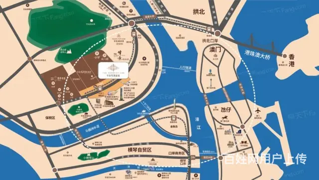十字门热销红盘NOT.1（华发琴澳新城）一桥通横琴对岸澳门 - 图片 11