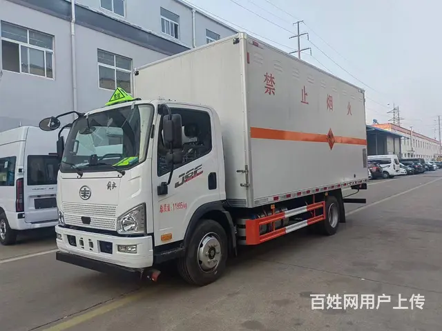 厂家直销各种蓝牌烟花爆竹厢式货车 包挂靠 - 图片 7