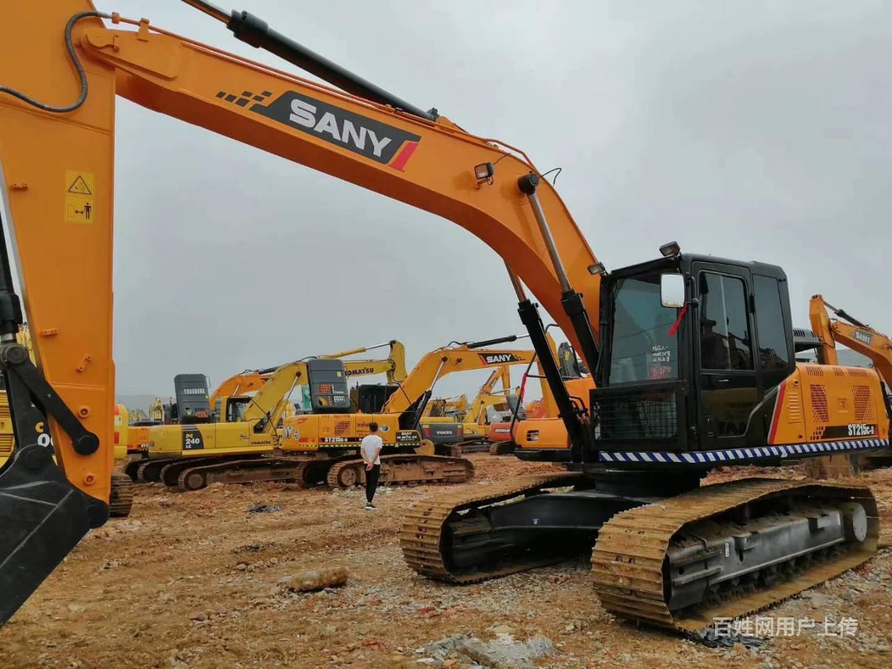 二手挖掘机三一215-9,车况性能免检,极品车子