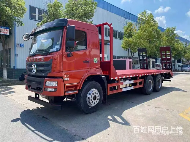 拉160挖机挖机拖板车 平板车 载重能力强 - 图片 1