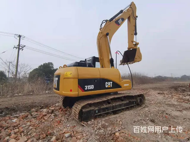 纯进口卡特315D二手挖掘机质保两年可货到付款 - 图片 1
