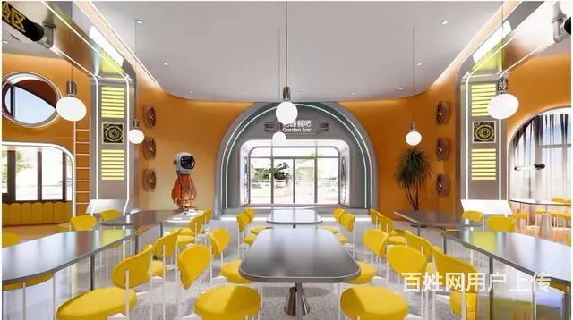 合肥科技感主题餐厅装修，别样用餐体验空间设计 - 图片 2
