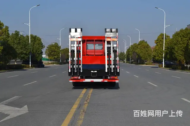拉250挖机平板拖车 轴距短拐弯灵活  优惠销售 - 图片 5