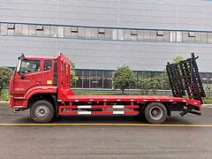 重汽豪沃单桥潍柴220马力平板 车分期价格