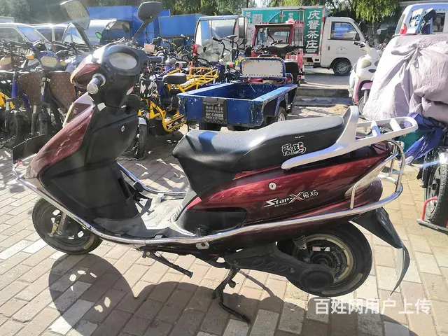 大庆专卖二手送餐车外卖电动车 二手送餐架子车便宜 - 图片 2