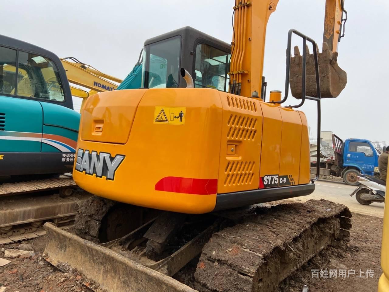 转让二手挖掘机三一75-9手续齐全质保一年全国包送