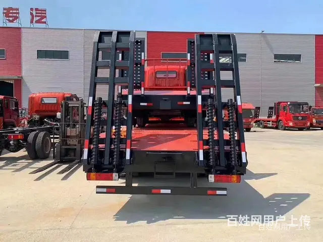 解放专底后八轮平板拖车 平板运输车 质量可靠 - 图片 9