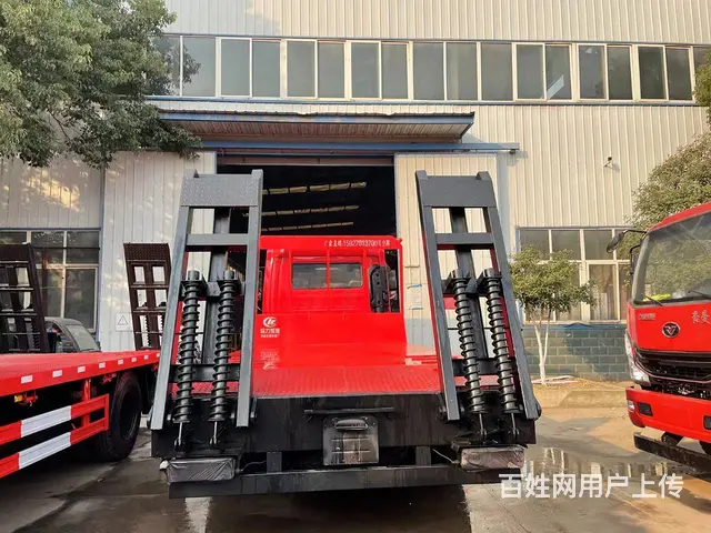 东风D3玉柴200马力平板拖车 15吨挖掘机拖车 - 图片 2