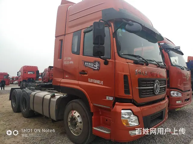 出售二手东风天龙雷诺机375双驱轻体 牵引车 - 图片 7