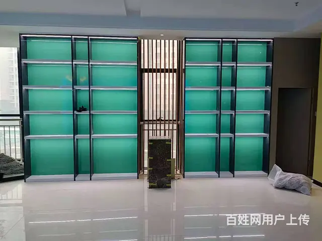淄博展柜厂、商业鞋包展示柜、钢木男女鞋展示柜制作 - 图片 1