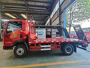 重汽蓝牌挖机拖车　平板车有现车随提随走