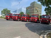 晋城国六陕汽平板车 运输15吨挖机拖板车市场报价