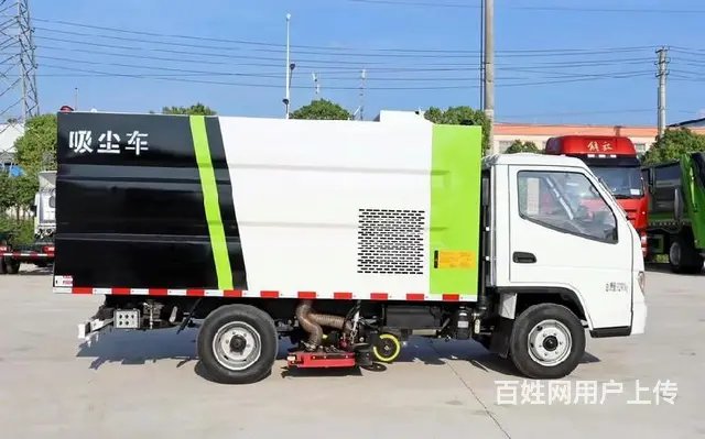 扫地吸尘车东风天龙扫路吸尘车小型吸尘车自动扫地车 - 图片 5