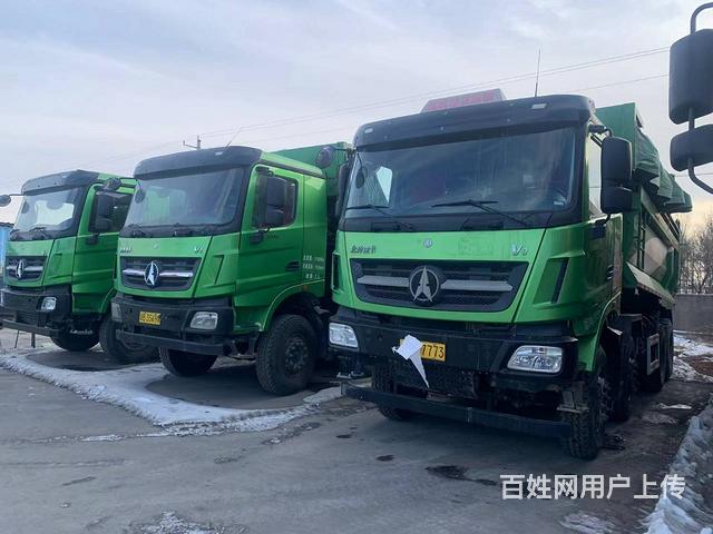 北奔重卡前四后八5.8米自卸车430马力 手续齐全的图片