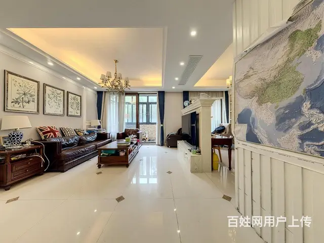 小河公园旁，上叠边套，带地暖新风，5房4卫带空中大花园 - 图片 1