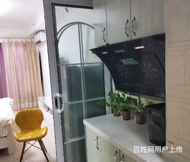 电梯房中山北路旺角星辰附近1室1厅精装修家电齐全月租1100 - 图片 3
