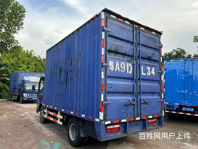 14年江淮帅铃单排双轮4米2厢式货车低价转让 - 图片 3