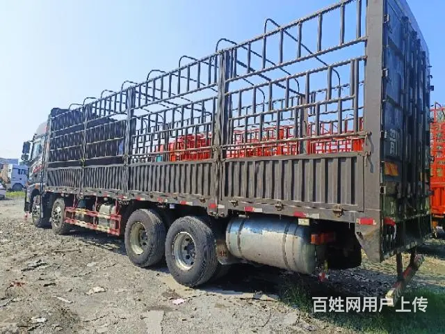 二手9.6米高栏解放JH6前四后八国五460马力 - 图片 6