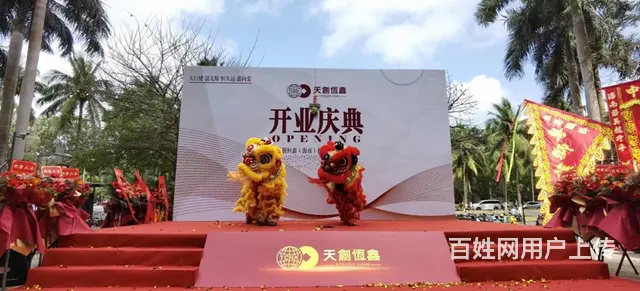 海口开业庆典舞龙舞狮点睛开业舞狮表演活动 - 图片 9