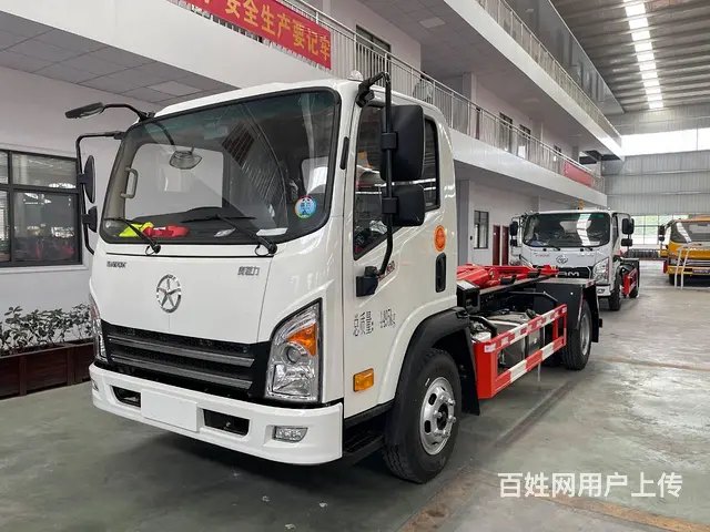 大运蓝牌钩臂垃圾车3550轴距 车厢可做7-10方 - 图片 11