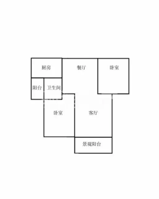 急租桃源公馆精装修家电齐全拎包就住2室2厅1卫 - 图片 10