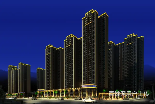 湛江地区城市夜景照明，LED楼宇亮化工程设计及施工 - 图片 10