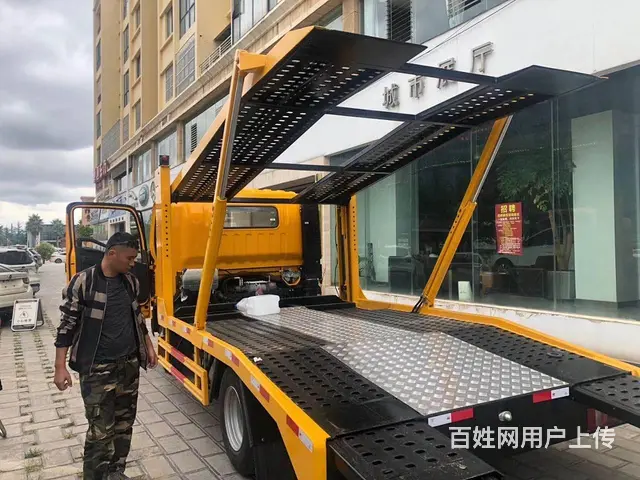 程力佳运轿运车豪沃蓝牌二位板轿运双层板轿运车多少钱 - 图片 7