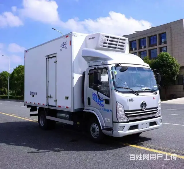 陕汽德龙蓝牌宽体2300冷藏车 国六厂家直销有现车 - 图片 2