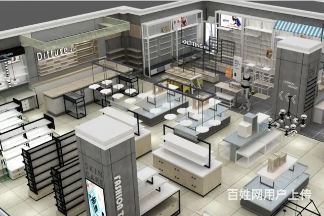 专卖店展柜，货柜，货架订做，商场展台，柜台订做 - 图片 8