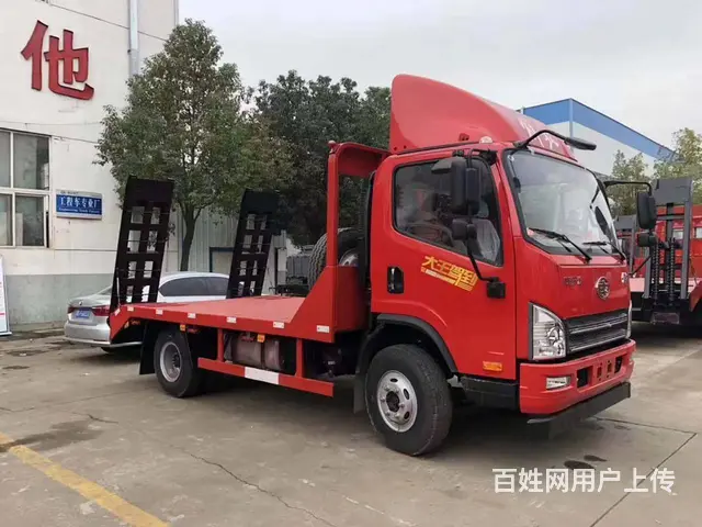 解放新款单桥蓝牌平板车大王驾到版顶尖配置厂家直销 - 图片 1
