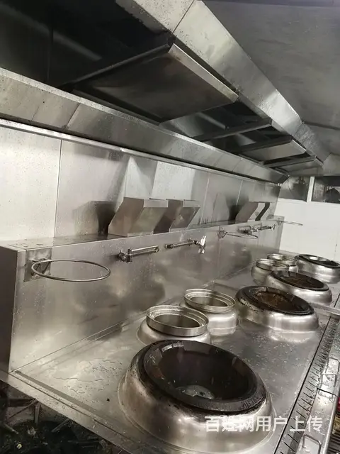 番禺厨房油烟机清洗二手厨房烟罩净化器油烟管道清洗 - 图片