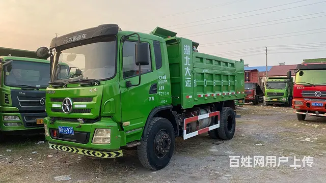大量蓝牌自卸车 - 图片 7