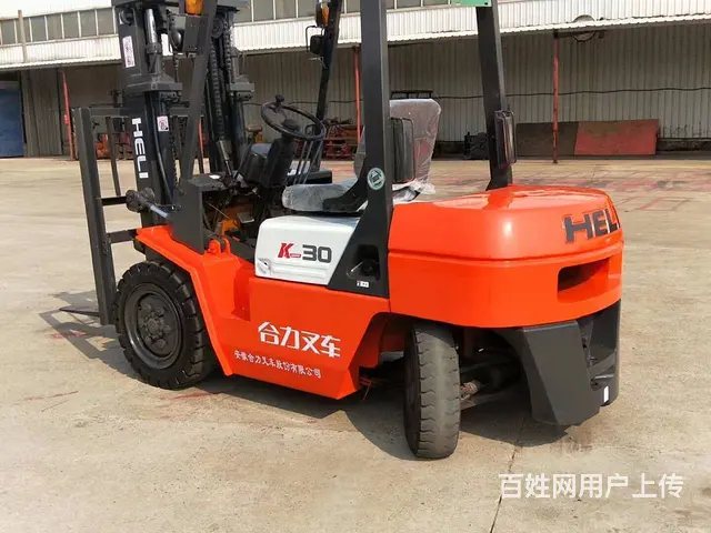 转二手废纸抱夹叉车-合力3吨圆夹抱叉车-纸卷夹抱车 - 图片 3