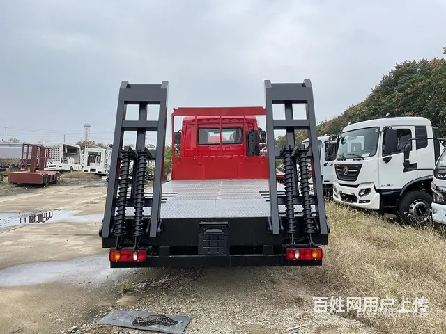 东风D3黄牌单桥挖机平板车 拖板车 物美价廉 - 图片 11