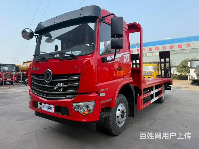 新款东风D3国六平板运输车单桥16吨18吨拖板车 - 图片 8