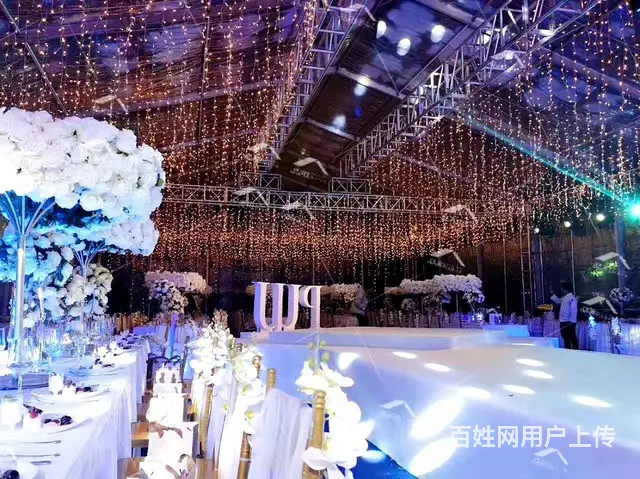 龙泉庆元舞台桁架灯光音响LED大屏桌椅篷房租赁搭建 - 图片 1