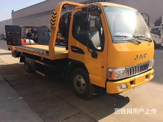 江淮康玲一拖二蓝牌清障车厂家直销现车充足 - 图片 2