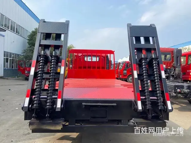榆林国六解放虎v平板车90挖掘机拖板车可送车上门 - 图片 2