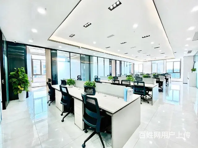 高新区丨精装纯写4隔间40卡位新中式风格！接待适用业主直租 - 图片 1