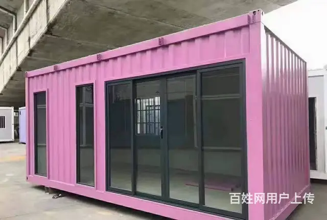 打包箱式定制岗亭厕所工地办公室宿舍配套空调床铺 - 图片 5