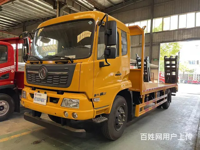厂家直销150挖机拖车东风天锦国六挖掘机平板运输车 - 图片 1