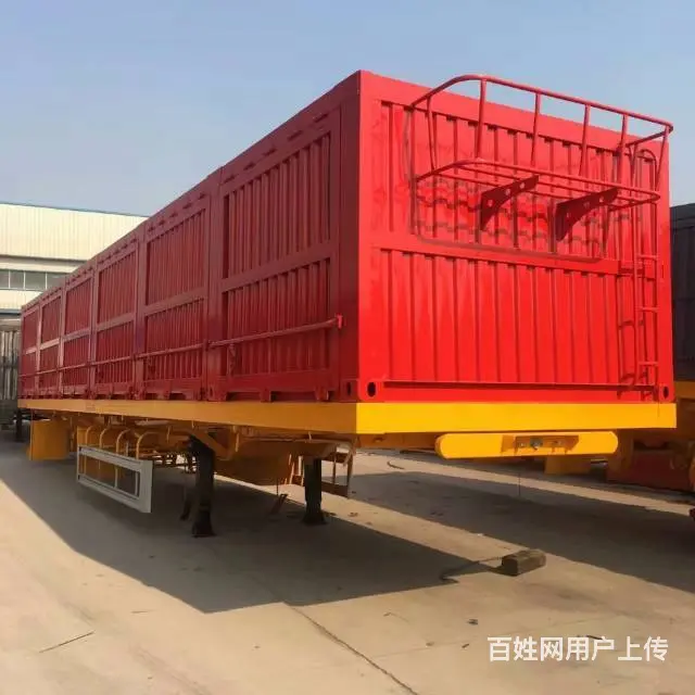 全车定制自卸平板后翻半挂车 专家制造 - 图片 3