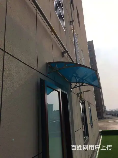 武汉阳光板-PC耐力板停车棚雨棚雨搭窗搭门头遮雨篷 - 图片 5
