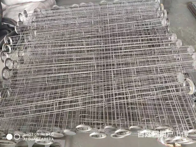 河南不锈钢除尘骨架 有机硅除尘袋笼货期短 型号全 - 图片