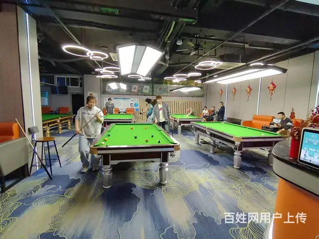 青庭.台球棋牌室！吾悦广场好位置休闲台球棋牌室整体生意转让 - 图片 1
