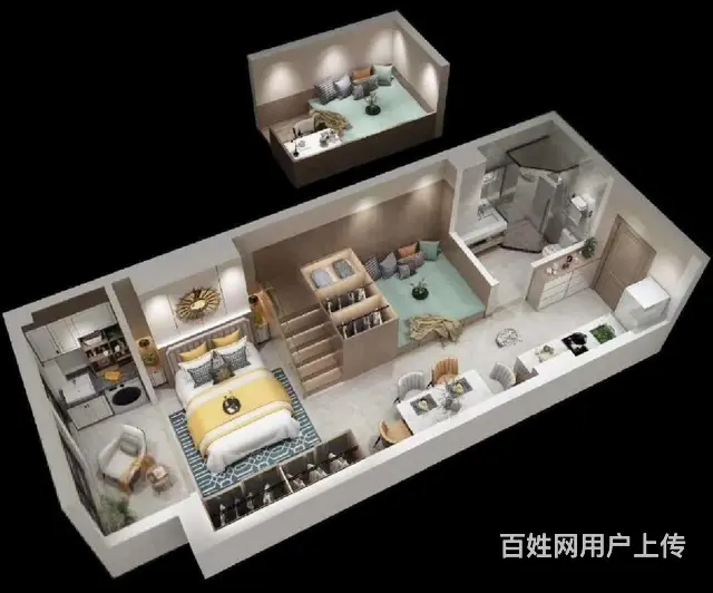 环球港旁高铁新城外国语旅商地铁口首付15万买套房自带商业体 - 图片 6