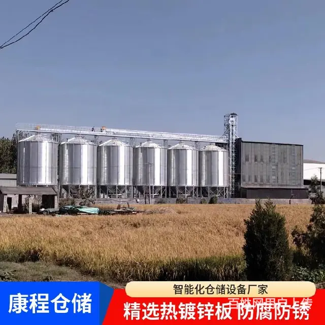 储粮筒仓-寿命长康程仓储粮食钢板仓厂家 - 图片 1